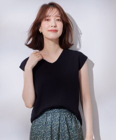 ANY 【前後2WAY/アンチピリング/洗濯機可】ノースリーブニット