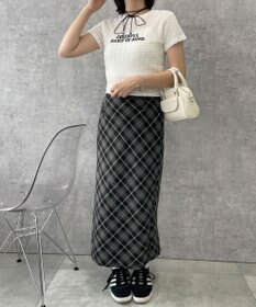 WEGO クリンクルプリントトップス