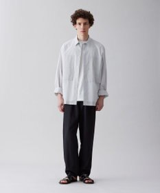 UNFILO MENS ライトリネン ワイドパンツ [23年春夏商品]