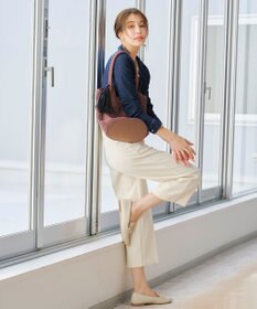 Tiaclasse 【洗える】ノーカラーデニムジャケット