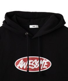WEGO 【ユニセックス着用ITEM】リラックスフィットオーバルロゴパーカー