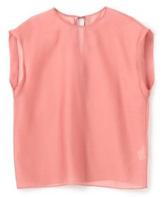 NAVE 【Nave・洗える/シアー素材】シアーリンクル ノースリーブブラウス