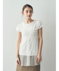 YECCA VECCA 【2点SET】マルチwayチュールオーバーキャミSET/Tee