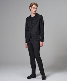 JOSEPH HOMME 【後ろウエストゴム仕様】キャリーマンストレッチ   テーパードパンツ / CITY EASY