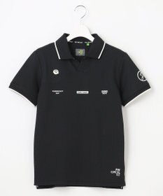 PW CIRCULUS 【WOMEN】【吸汗速乾/ストレッチ/UVケア】ベーシックカノコ スキッパー ポロシャツ ゴルフウェア レディース