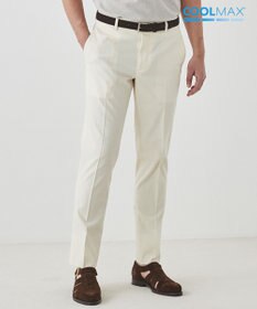 GOTAIRIKU 仕事で着られる綿パン【吸水速乾/ストレッチ/折り目加工】クールマックスコットンパンツ_ノータック（25年モデル）