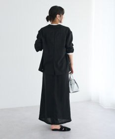 CRAFT STANDARD BOUTIQUE リネンライクラップ風スカート