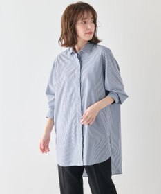 ANY L 【手洗い可能/抗菌防臭/UVカット/速乾】ロングシャツ