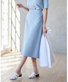 ICB 【洗える】 シンセティックハイゲージ ニットスカート