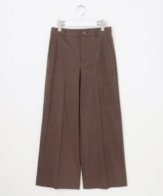 ANY SIS エアリーストレッチ ワイドパンツ ブラウン