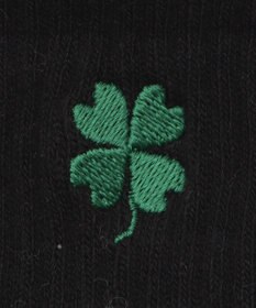 WEGO 刺繍アンクルパイルソックス