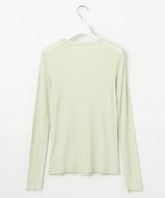 23区 【SLOW/一部店舗限定】シアーリブロンTEE クルーネック カットソー