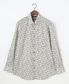 JOSEPH ABBOUD 【キングサイズ・リバティ】ブラックレーベル リバティプリントシャツ