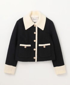 GRACE CONTINENTAL ウールパイルジャケット