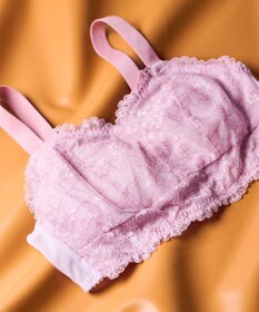 AMPHI ナイトブラ 眠っている間もバストをサポート 夜用ブラ 昼夜問わず使用可能 【ナイトアップブラ レーシィ】 ノンワイヤー ブラ ブラジャー LWF164 アンフィ／ワコール