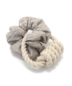 PET PARADISE ペットパラダイス 引っ張り シュシュ トイ  《 花柄 / ドット柄 》