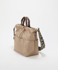 TOPKAPI 【TREASURE TOPKAPI】ナイロン パターンベルト付き 2way トートバッグ / 8ポケット