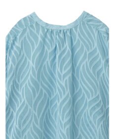 Green Parks ２ＷＡＹ　リーフジャガードシアーシャツ