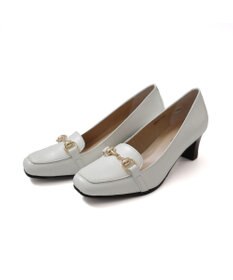 Pointer 日本製 ビット付きヒールアップローファー