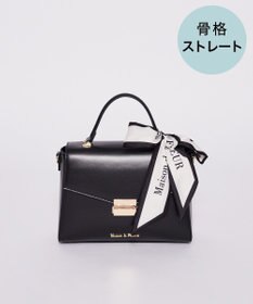 Maison de FLEUR トップハンドルスカーフバッグ