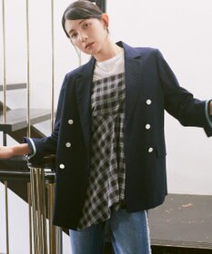 earth music&ecology イレヘムチェックキャミチュニック