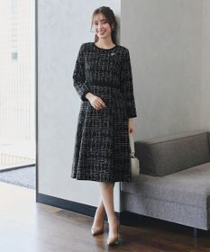 Tiaclasse クロスリボンデザインブローチ