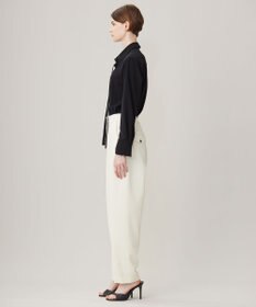 ICB 【洗える】T/Wベネシャンストレッチ カーブパンツ