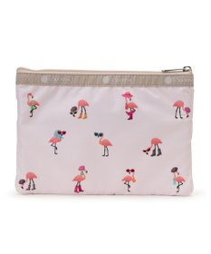 LeSportsac 3ZIP COSMETIC/フラミンゴパーティー