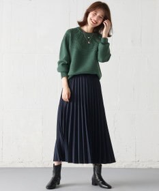 ANY 【洗濯機可能】ソフトアクリル求心ニット