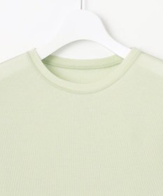 23区 【SLOW/一部店舗限定】シアーリブロンTEE クルーネック カットソー