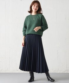 ANY 【洗濯機可能】ソフトアクリル求心ニット