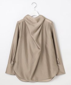 自由区 L 【顔まわり華やか】シアーボウタイ ブラウス