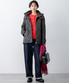 23区 L 中綿パディング フード2WAY アウター