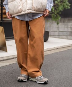 WEGO 【ユニセックス着用アイテム/ウエストゴム】ワーカーズパンツ