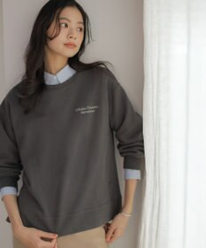 J.PRESS LADIES S 【WEB限定】ロゴ裏毛 スウェット