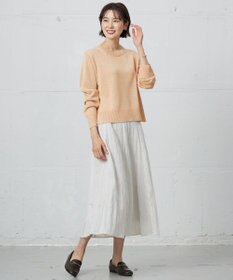 J.PRESS LADIES 【洗える】Reeves  Shine クルーネック ニット