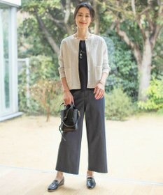 J.PRESS LADIES 【2way】スプリットレザー ナノポシェット バッグ