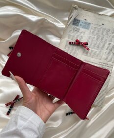 WEGO ギャザーリボンウォレット