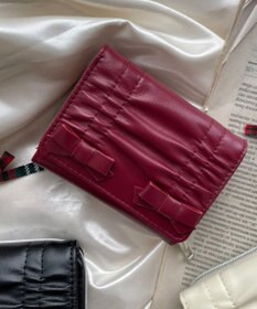 WEGO ギャザーリボンウォレット