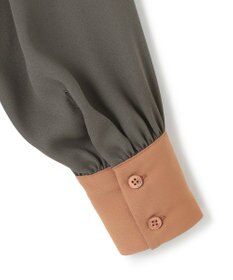 BEIGE， 【WEB限定】MAKALU / ボウタイブラウス