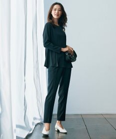 ICB L 【UVカット・防シワ・速乾・洗える】Fied タックデザインブラウス