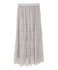 Green Parks ・ＥＬＥＮＣＡＲＥ　ＤＵＥ　レースティアードスカート