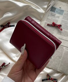 WEGO ギャザーリボンウォレット