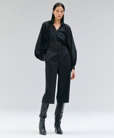 BEIGE， 【セットアップ対応・洗える】ZEPHYR / ウールライクハーフパンツ