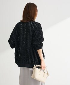 Green Parks フラワー柄チュールブルゾン