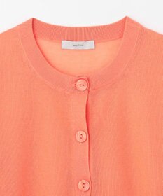 ANY L 【洗濯機可/アンチピリング/接触冷感】シアークルーネックカーディガン