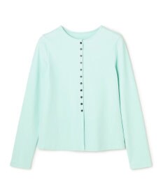 UNFILO ハイツイストスムース カーディガン