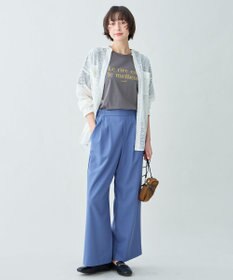 ANY アソートロゴラウンドヘムTシャツ