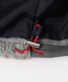 PW CIRCULUS 【WOMEN】【撥水/防風】ボア ハーフジップ フーデッド プルオーバー