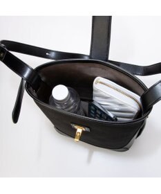 UNBILLION カシュカシュ cachecache / スエード調×スムースおこし金具ショルダーバッグ